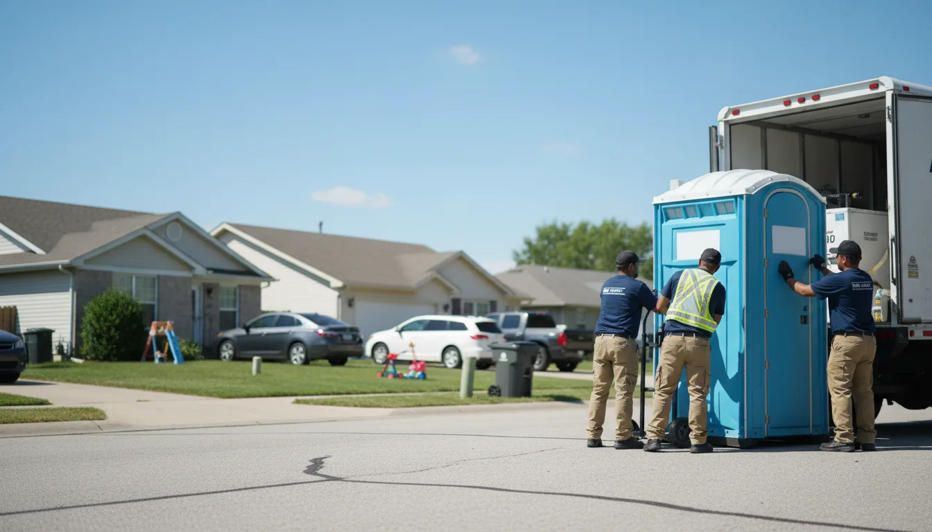 Standard Porta Potty Rentals in Columbus, WI near me